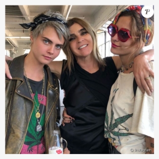Cara Delevingne, Carine Roitfeld Et Paris Jackson À