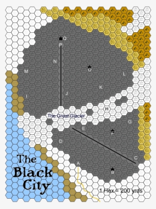 Black Ciy Hexmap From Dreams In The Lich House