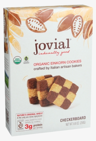 Jovial Cookie Einkorn Checkerboard Organic 1 Box