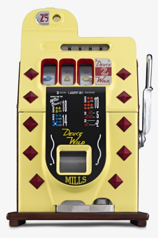 Deuces Wild 25-cent Slot Machine By Mills