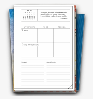 Day Planner Paper Refills