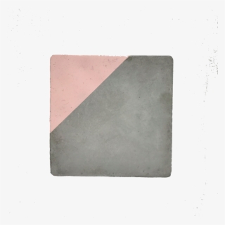 Concrete & Blush Pink Coaster