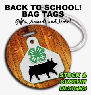 Dhc Blank Round Bag Tag