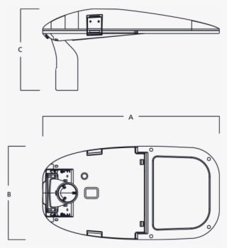 Crusader Road Lantern Line Drawing