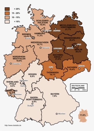 Unemployment In Germany 2003 By States