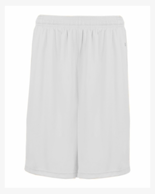 5 Ounce Adult B Core 10 Inch Polyester Pocketed Shorts