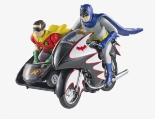 Hot Wheels Elite 1/12 Classic Tv Series Batcycle With