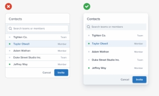 Instead, Try Adding A Box Shadow, Using Contrasting