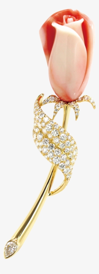 Budding Rose Brooch
