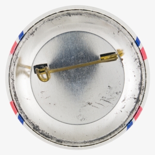 Daley Red And Blue Stripes Button Back Chicago Button