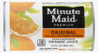 Minute Maid Original Frozen Concentrated Orange Juice,