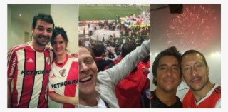 El Festejo De Los Famosos Hinchas De River Por La Copa