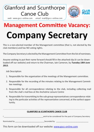 Company Secretary