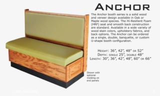 Booths And Banquettes Use Quality Materials And Foam