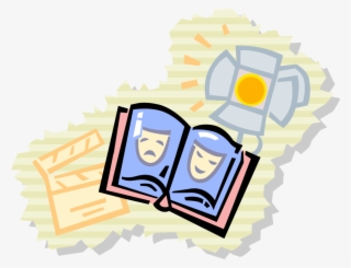 Vector Illustration Of Theatre Or Theater Theatrical