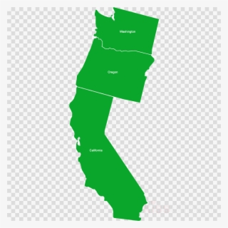 West Coast States Outline Clipart California East Coast