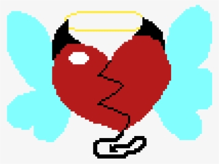 Pixilart Angel With Horns By Anonymous