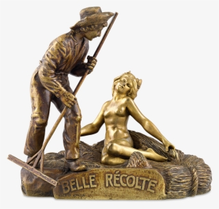 Beautiful Harvest Bronze By Carl Kauba