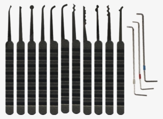 14 Piece Black Diamond Lock Pick Set