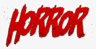 Horror Text Png