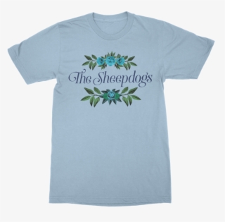 Blue Floral T-shirt