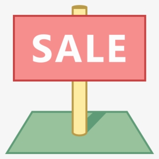 There Is A Rectangle That Says Sale On It