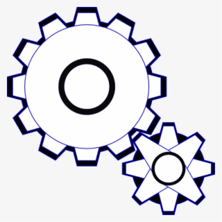 Original Png Clip Art File Simple Gears Svg Images