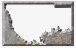 A Map Of Wakulla With The Map Area Carved Out Of A