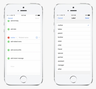 You Can Also Specify Your Relationships With Siri Directly