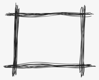 Hand Drawn Square Rubber Stamp