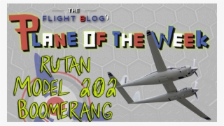 Plane Of The Week