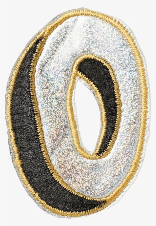 Black & Gold 2" Letter Patches