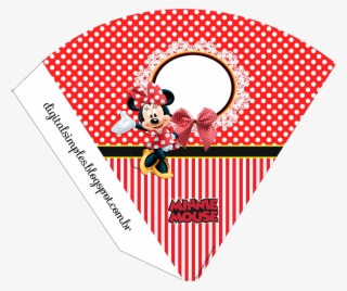 Rótulo De Bis Tema "minnie Vermelha"