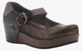 Aura In Dark Brown Closed Toe Wedges