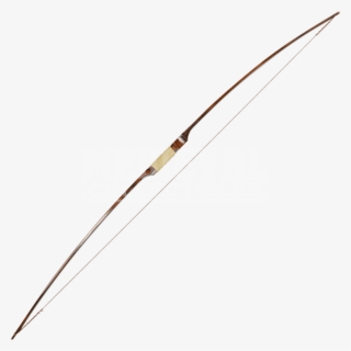 Rustic Youth Longbow With Leather Wrapped Handle