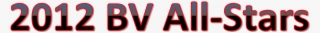 2012 All-star Banner