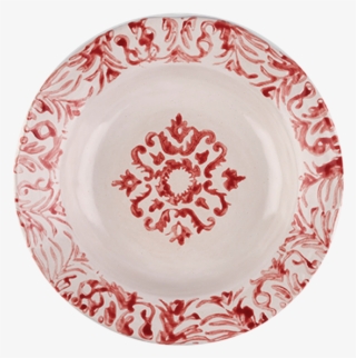 "floral" Soup Plate