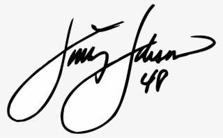 Jimmie Johnson Signature Logo Png Transparent