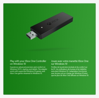 Xbox Wireless Adapter For Windows Back Box Shot Png