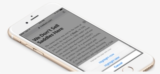 Liner's Share Extension On Safari Browser