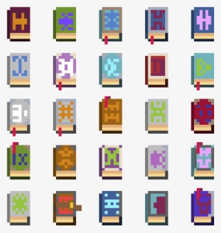 These Sprites Were Generated To Be Used As Spellbooks