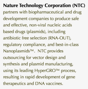 Nature Technology Corporation Partners With Biopharmaceutical - Questions About Gender Equality