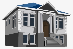 School Building Construction Services - University Building Clip Art