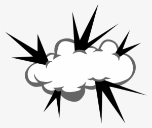 Clouds Clipart Explosion - Cloud