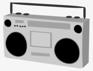 Technology - Boombox Clipart Transparent