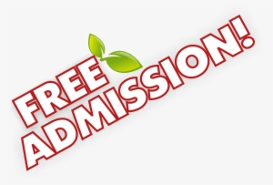 Free Admission - Admission Free Logo Png