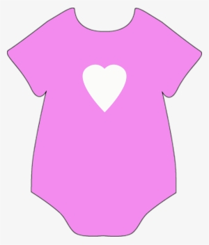 Baby Girl Shower Png Clipart - Baby Onesie Svg