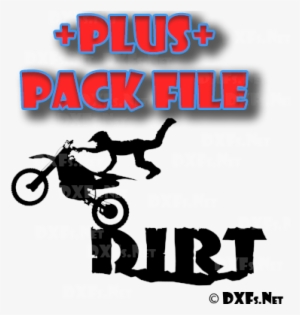 Dxf297-p Dirt Bike Rider Motorcycle Sport Sign Design - Half Circle Design Cnc