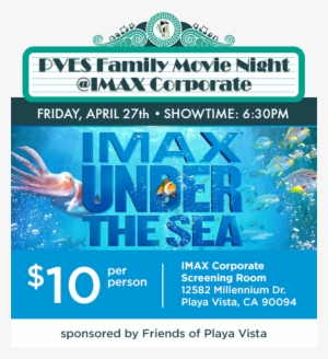 Join Us At Our Imax Family Movie Night Taking Place - Poster