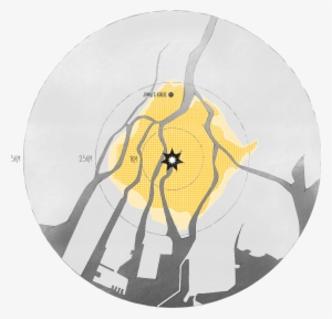 Bomb In Hiroshima - Illustration